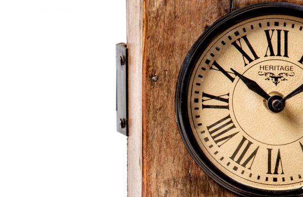 Upcycled Brick Mold Clock with Pendulum