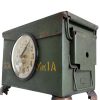 Upcycled Army Tool Box Clock