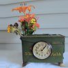 Upcycled Army Tool Box Clock