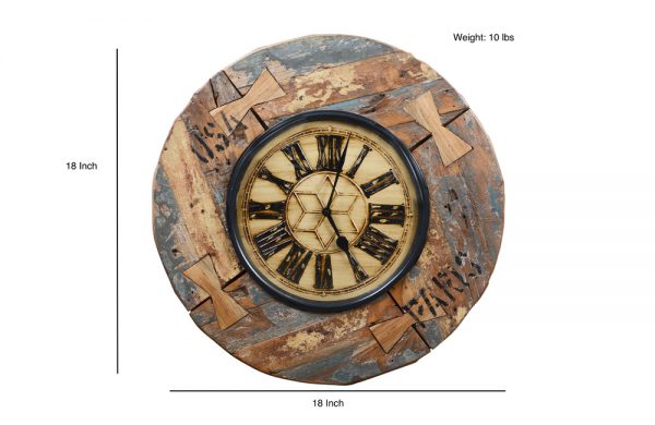 Upcycled Wooden Clock