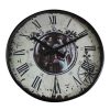 Iron Side Table Clock (Couple)