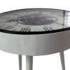 Iron Side Table Clock (Couple)