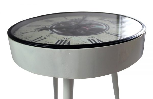 Iron Side Table Clock (Couple)