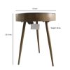 Iron Side Table Clock