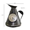 Upcycled Iron Measuring Jug Clock (Gray)