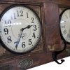 Upcycled Old Door World Time Clock (Horizontal)