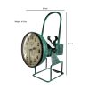 Upcycled Iron Lamp Style Clock (Green Camo)