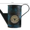 Upcycled Iron Jug Clock (Blue)