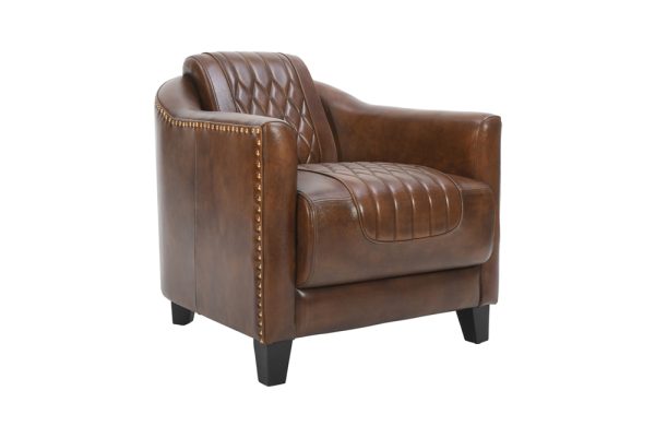 Tomcat Top Grain Leather Armchair