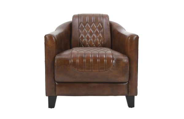 Tomcat Top Grain Leather Armchair