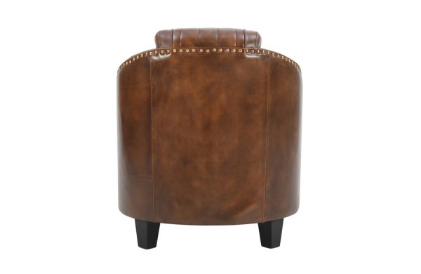 Tomcat Top Grain Leather Armchair