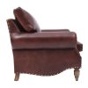 Royal Delight Top Grain Leather Armchair