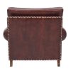 Royal Delight Top Grain Leather Armchair