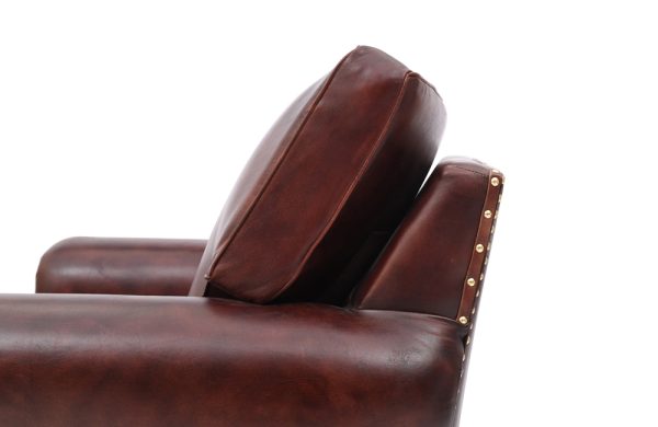 Royal Delight Top Grain Leather Armchair