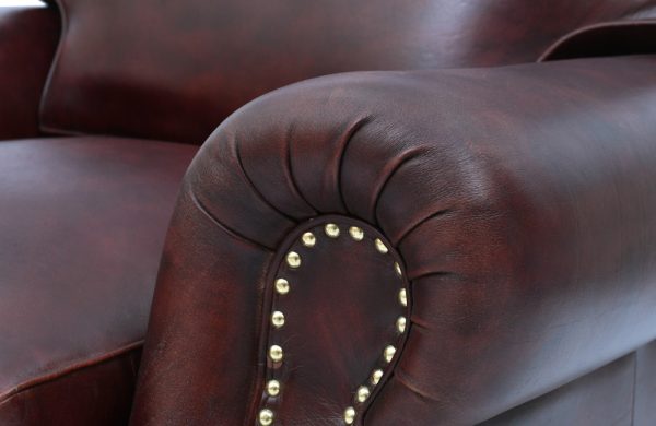 Royal Delight Top Grain Leather Armchair