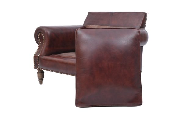 Royal Delight Top Grain Leather Armchair