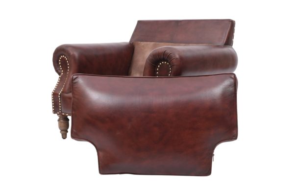 Royal Delight Top Grain Leather Armchair